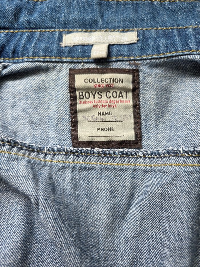 VESTE EN JEANS GARÇON TAILLE 4ANS MARQUE LES 3 SUISSES - photo numéro 7