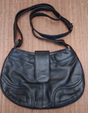 Sac bandoulière en cuir