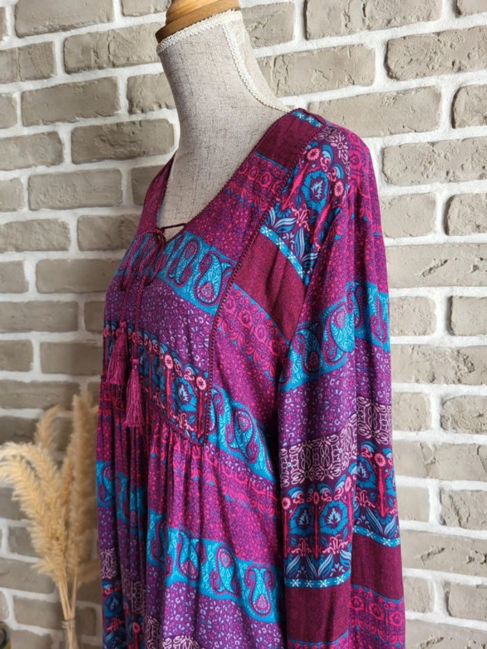 Robe imprimée ethnique Hippie chic- Coline - photo numéro 11