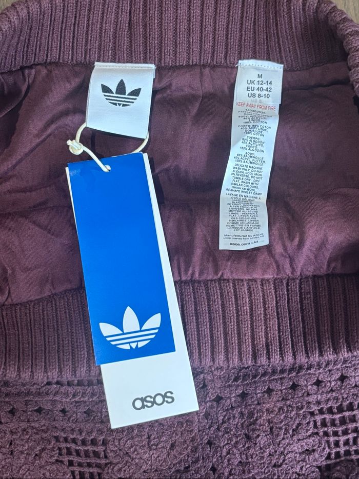 Jupe Adidas X Asos en maille crocheté - photo numéro 3