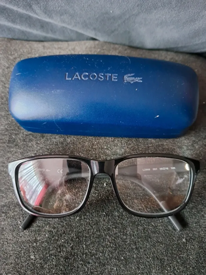 Monture de lunette lacoste 1