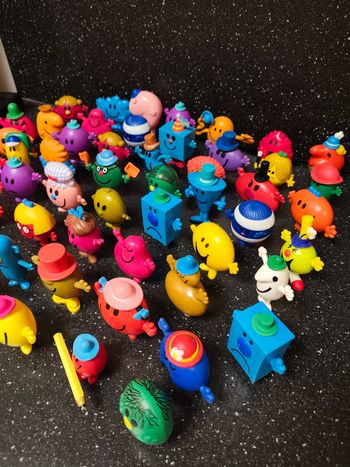 Lot De 45 Figurines Monsieur Madame McDo Mr Mme Mac Donald's