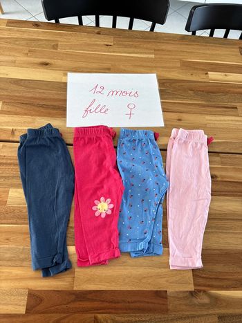 Lot de 4 leggings