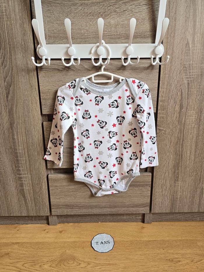 Vêtement Bébé Mixte - 2 bodies Mickey - Disney - 2 ans - photo numéro 6