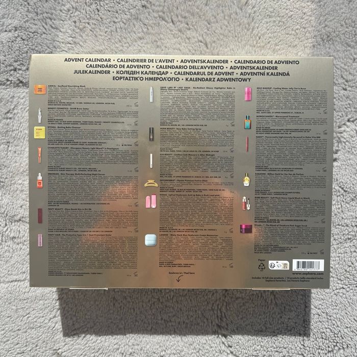 Calendrier de L’avent Sephora Favorites 2025 24 Produits - photo numéro 2