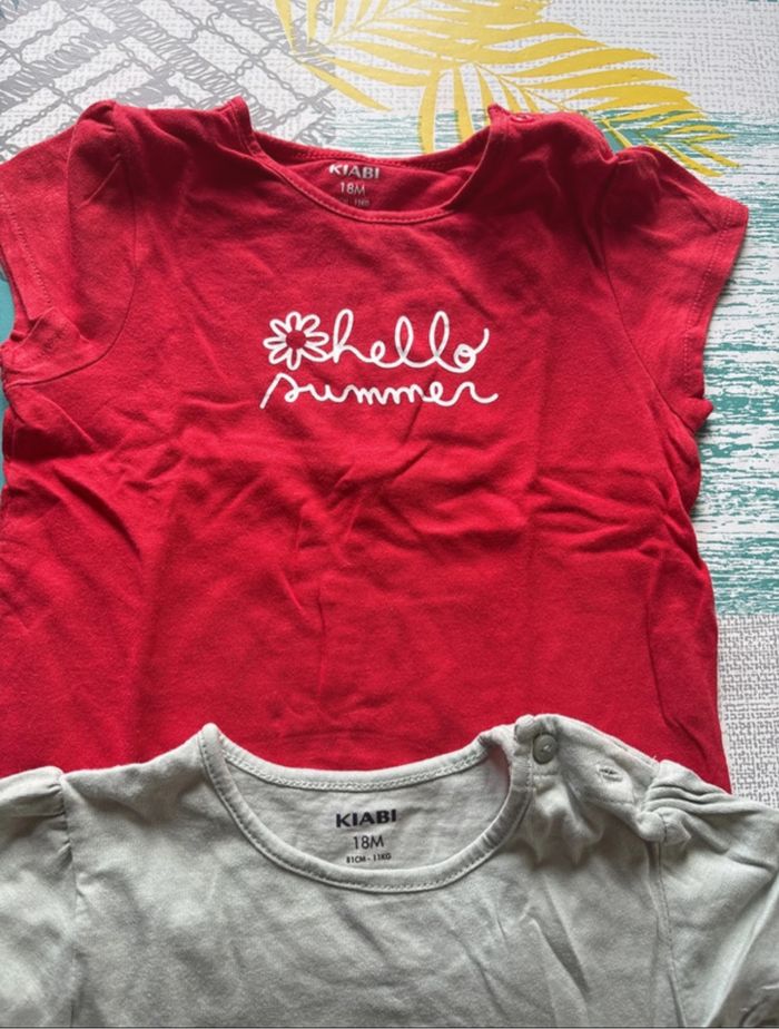 Lot 2 t-shirts - photo numéro 2