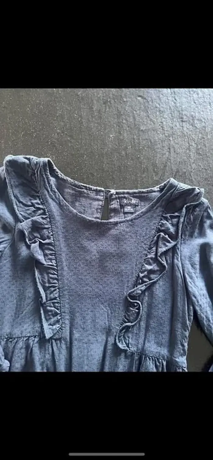 Robe fluide marine Kiabi 5 ans - photo numéro 2