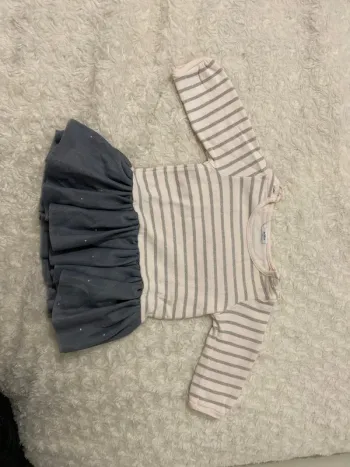 Robe chaude de fêtes petit bateau