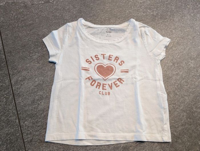 T-shirt fille 3 ans