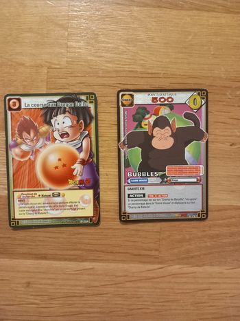 Cartes Dragon Ball à jouer et à collectionner
