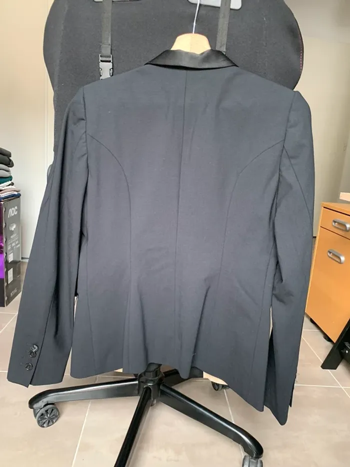 Veste de costume smocking noire Quiet taille 40 - photo numéro 8