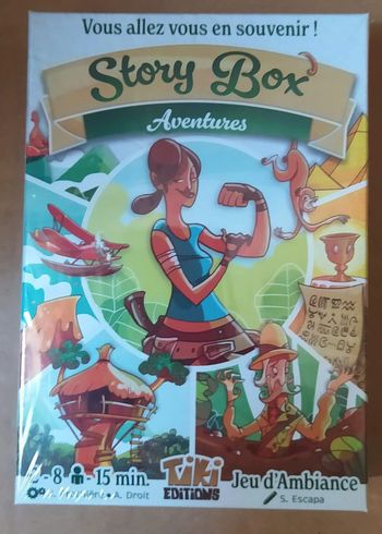 Story Box - Aventures - Jeu de société sous emballage - Prix Ferme