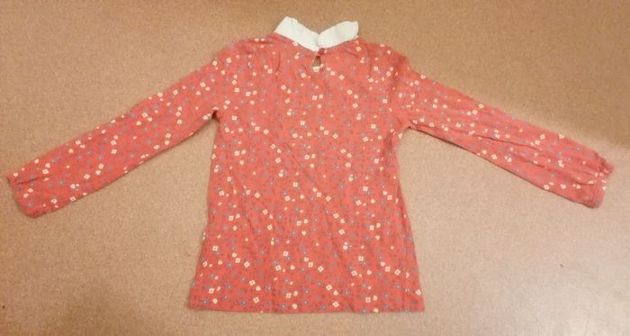 Chemise à manches longues fleuri - photo numéro 2