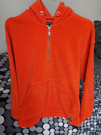 🧡 Sweat polaire zippé A.C.T.I.V.E WEAR – Enfant (14-16 ans) – Taille 158