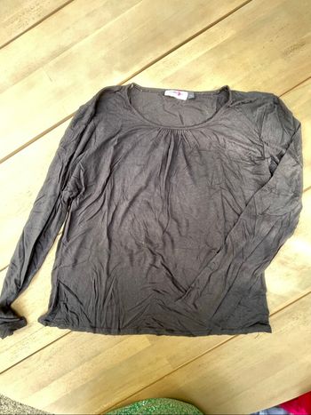 T-shirt grossesse manches longues