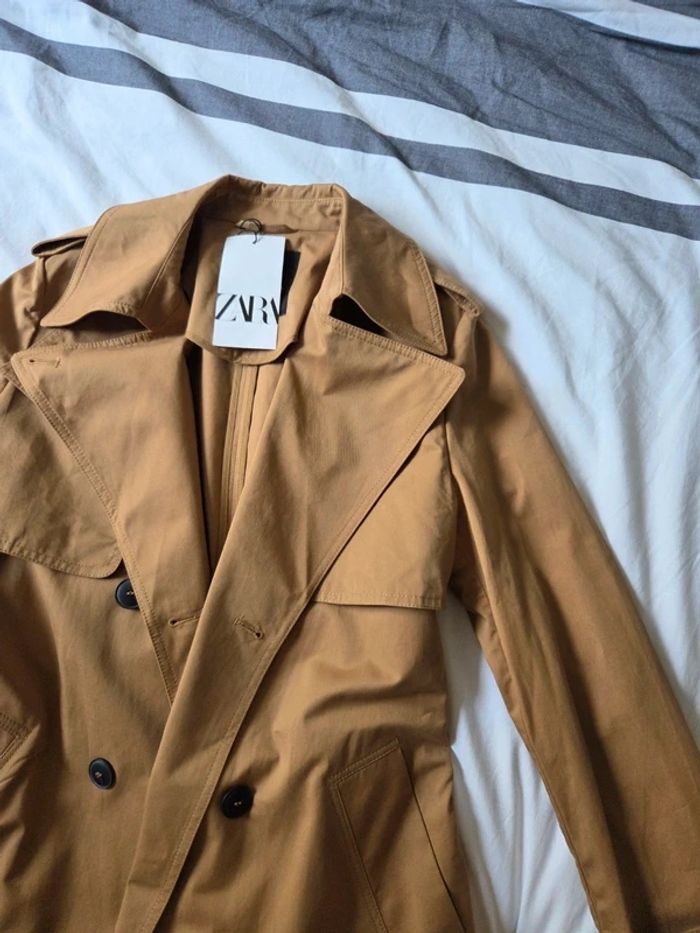Zara trench coat taille XS 34 36 - photo numéro 6