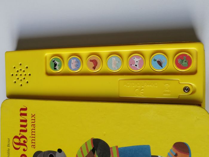 livre sonore petit ours brun - photo numéro 2