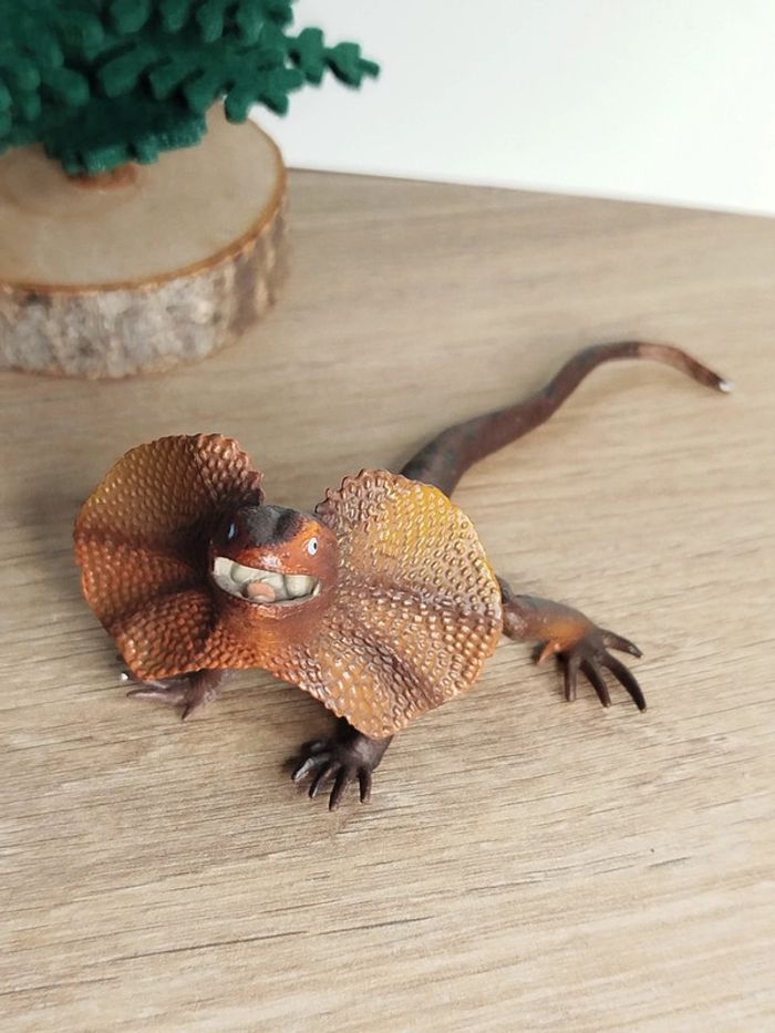 PAPO lézard a collerette Figurine Animal d'Amérique du Sud - photo numéro 2
