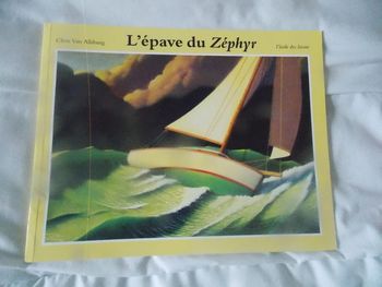 Livre L'épave du Zéphyr  l'école des loisirs