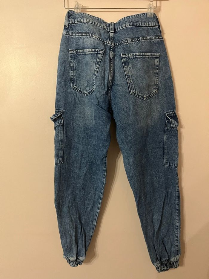 Jean cargo bleu Tally Weijl - photo numéro 2