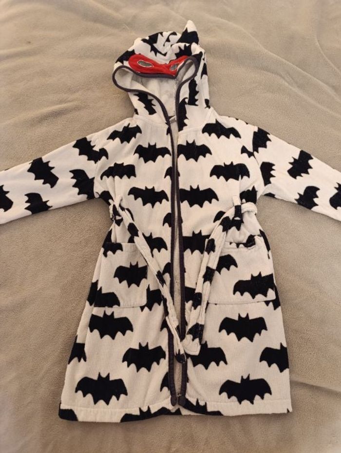 Joli peignoir garçon batman 3/4 ans