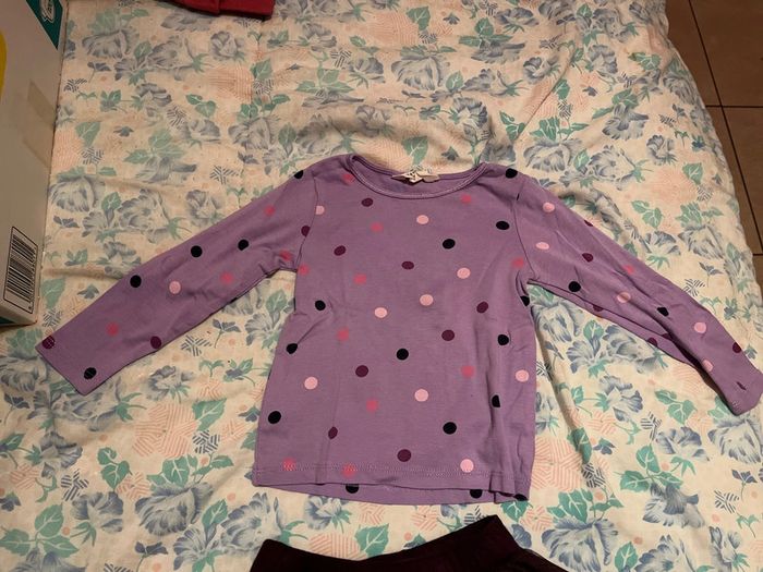 Ensemble jupe culotte et tee shirt à manches longues 2 ans - photo numéro 5