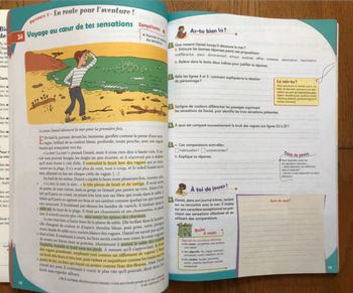 Français 6ème - Mon cahier de lecture et d’écriture - Bordas - photo numéro 4