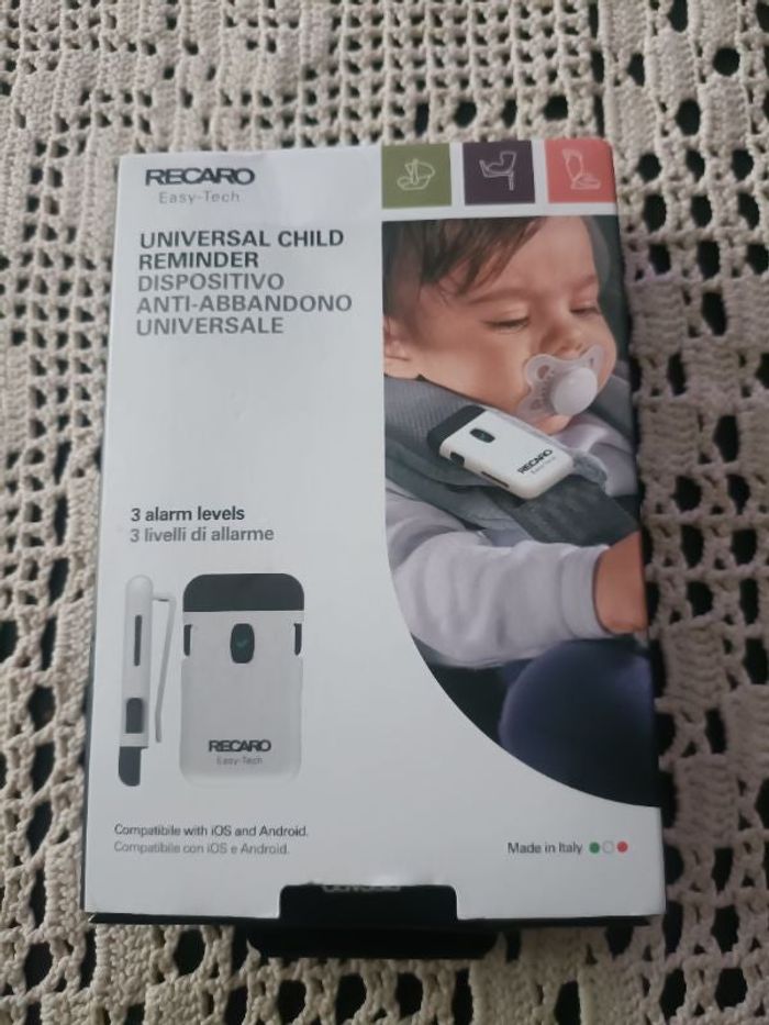 Alarme anti abandon recaro