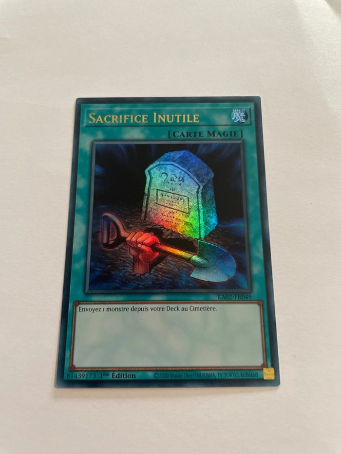 Yu-Gi-Oh! Sacrifice Inutile : UR RA02-FR049