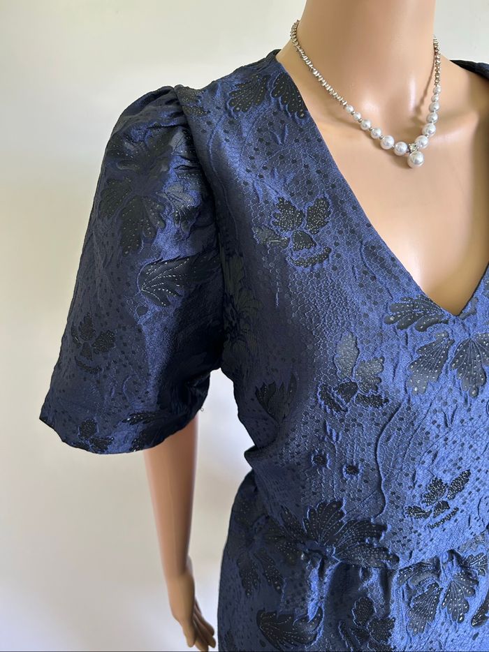 Robe bleue marine et noire neuve Black Colour taille L/XL - photo numéro 4