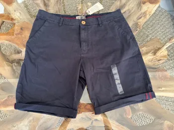 Short chino bleu marine Gentleman Farmer