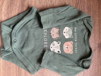 Body manches longues 0-1 mois