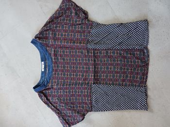 Top fluide imprimé M Smash Neuf