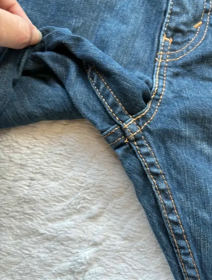 Jean Levi’s 502 Bleu Foncé marine M/40 W30 L34 – Slim taper Homme - photo numéro 6