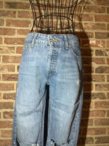 Jeans slim boyfriends Bershka Taille XS / 34