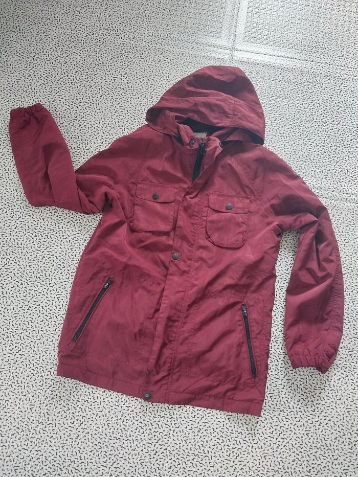 Veste garçon Mango Kids bordeaux 10-12 ans (152 cm)