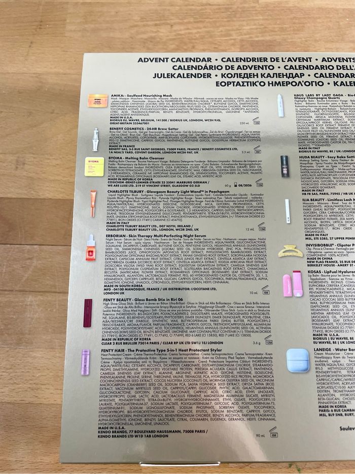 Calendrier de l’avent Sephora favorite 2025 - photo numéro 6