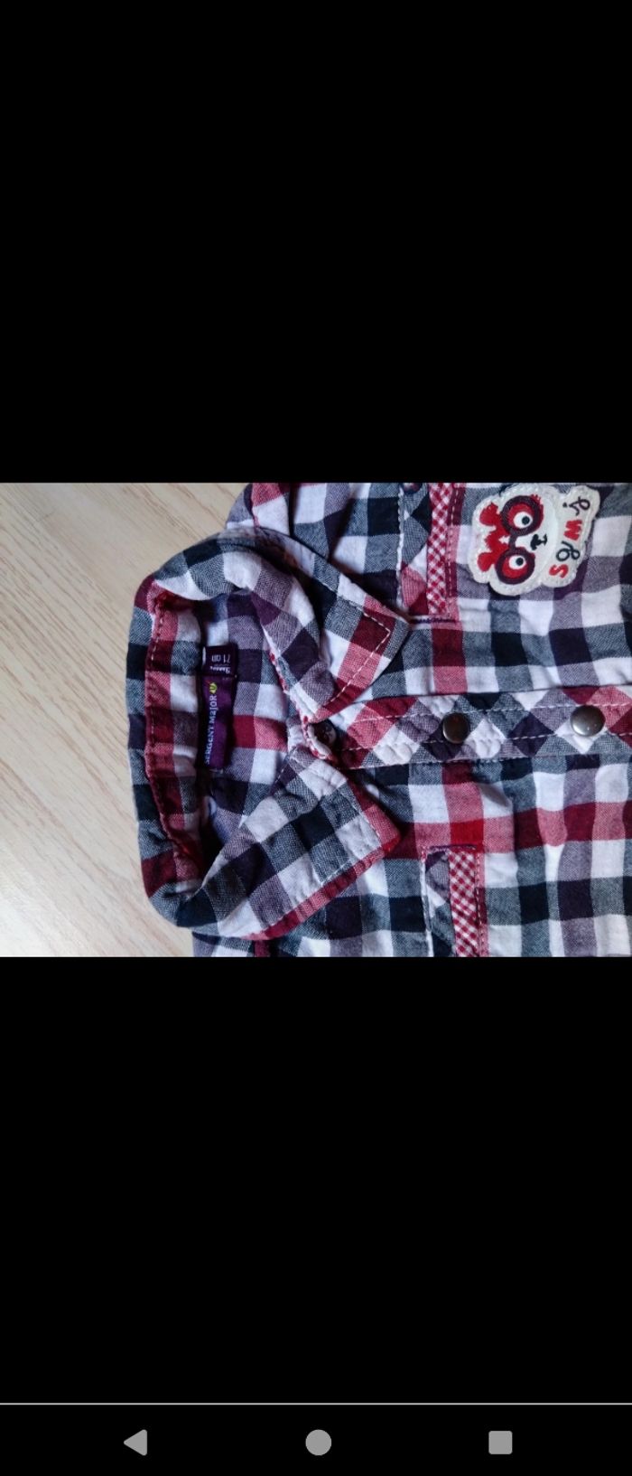 Chemise longue manche sergent major - photo numéro 2