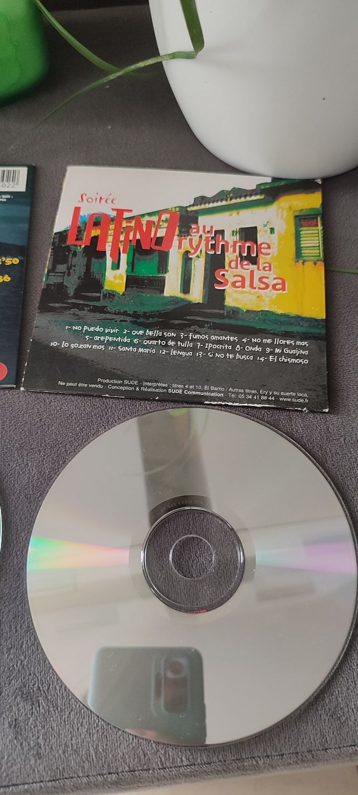 Lot 7 CD 2 à 4 titres latinos - photo numéro 3