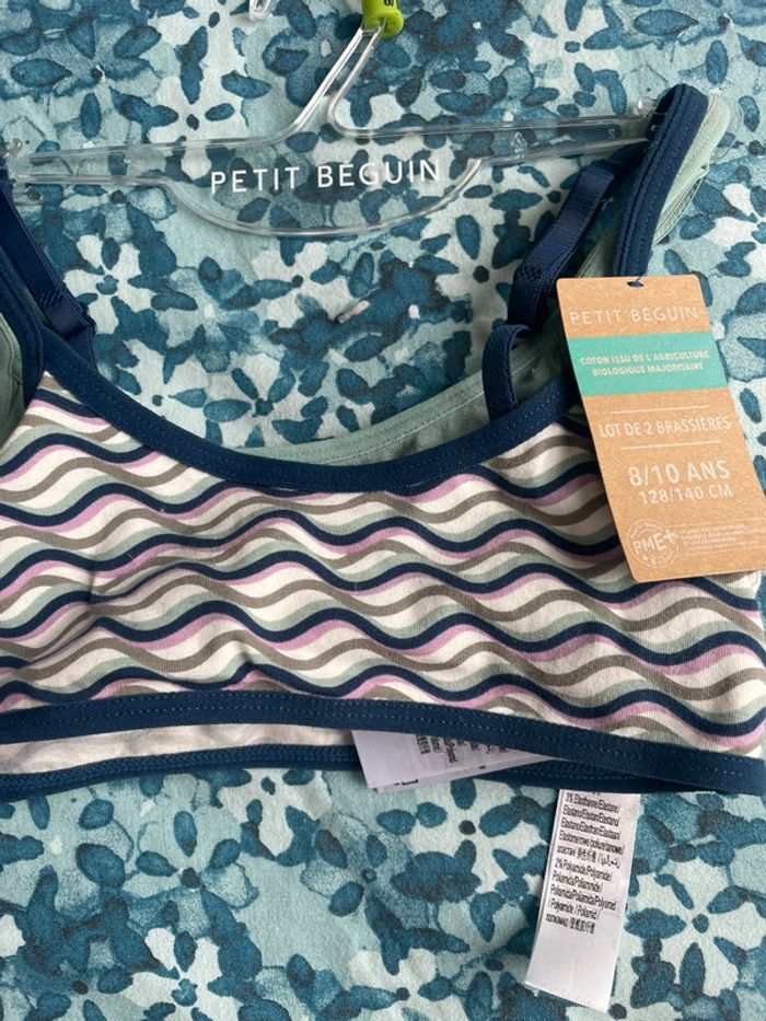 2 brassières petit begin 8/10 ans - photo numéro 5