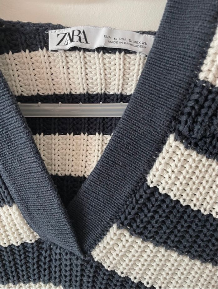 Pull à rayures Zara - photo numéro 2