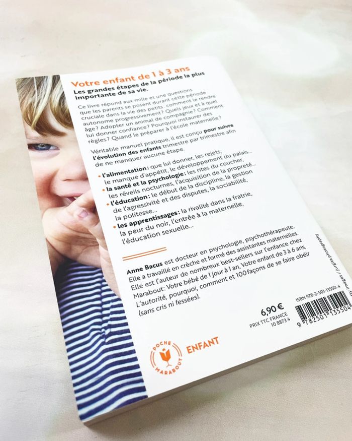 Votre enfant de 1 à 3 ans - Anne Bacus - photo numéro 2