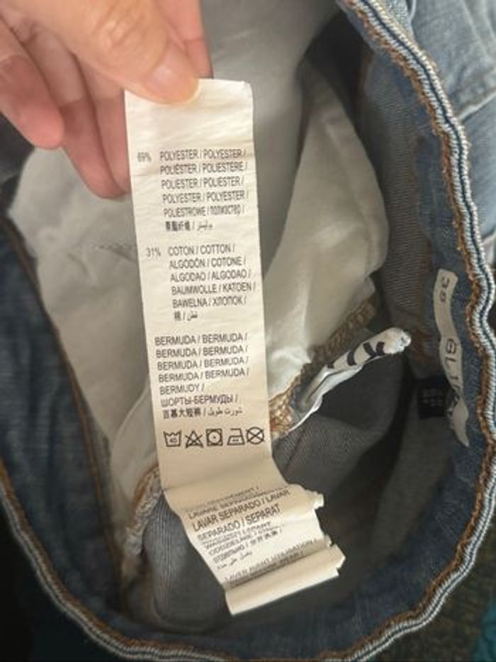 Short en jean t38 - photo numéro 3