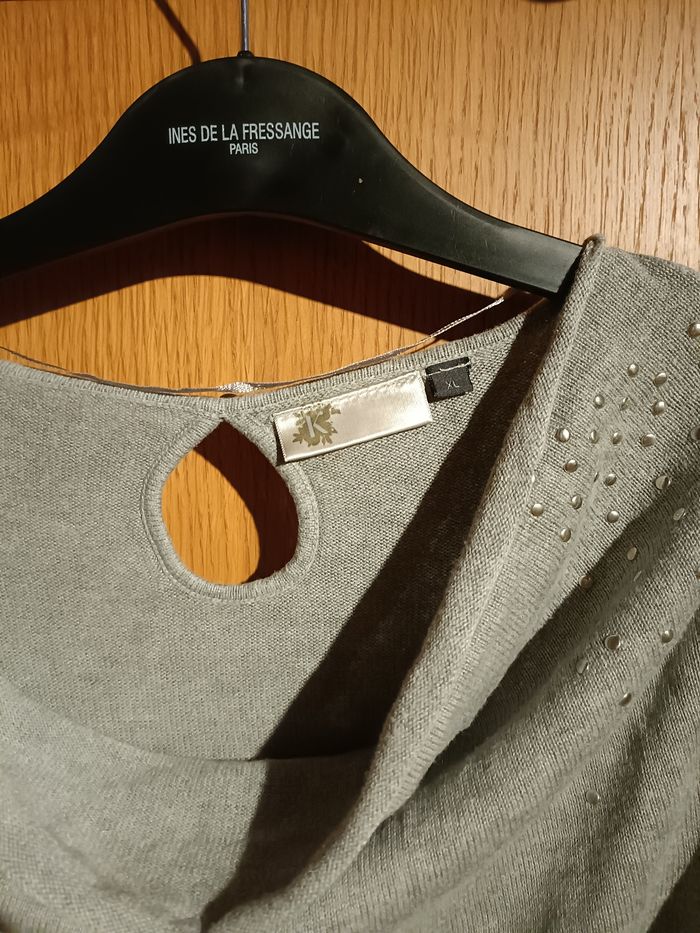 Pull long gris - photo numéro 2