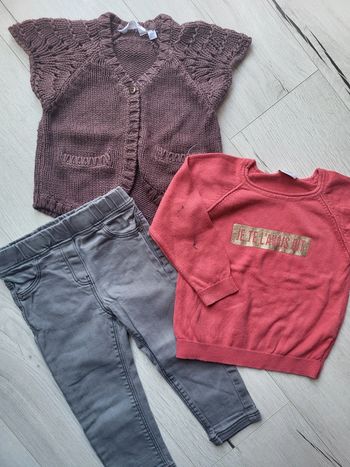 Ensemble 3 pièces hiver fille 2ans