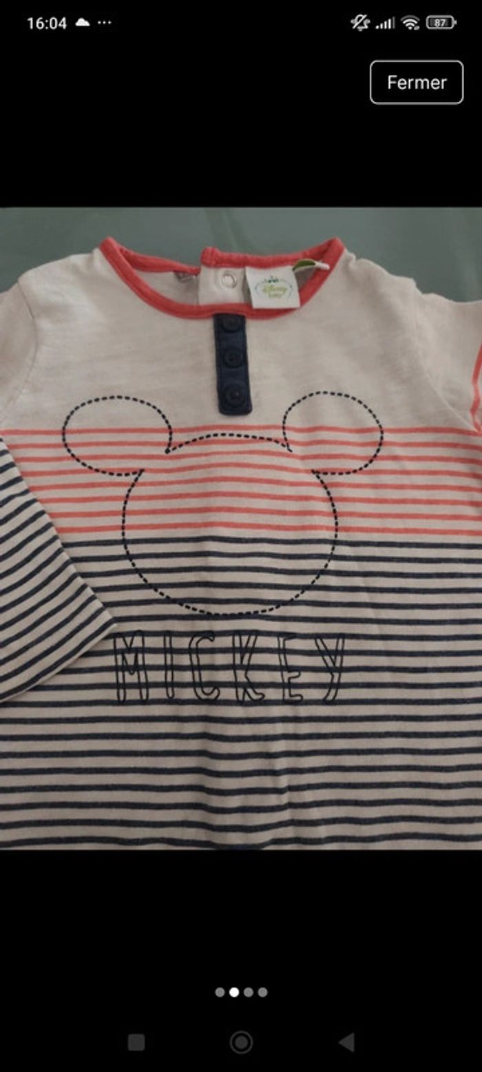 Tee-shirt manches longues 9 mois