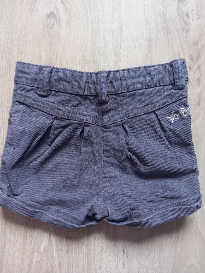 Lot de 2 shorts velours 6M - photo numéro 4