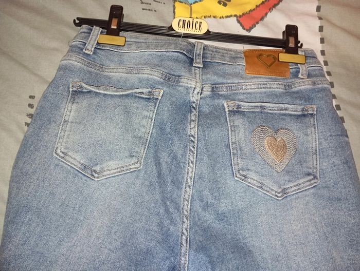 Jeans taille haute Milas taille 38 comme Neuf - photo numéro 3