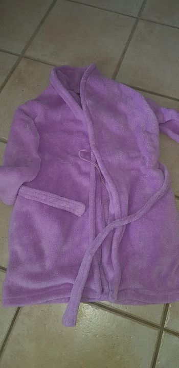 Robe de chambre violet