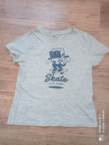 T-shirt manches courtes garçon éco conception, KIABI, taille 6 ans